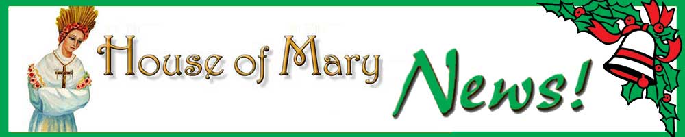 House of Mary January, 2024 Newsletter
