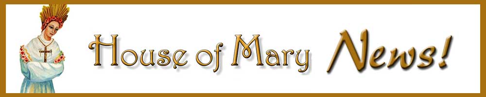 House of Mary September 19, 2023 Newsletter